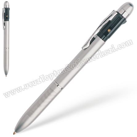 Toptan 3 Fonksiyonlu Akıllı Metal Kalem GKF7123 Toptan 3 Fonksiyonlu Akıllı Metal Kalem GKF7123