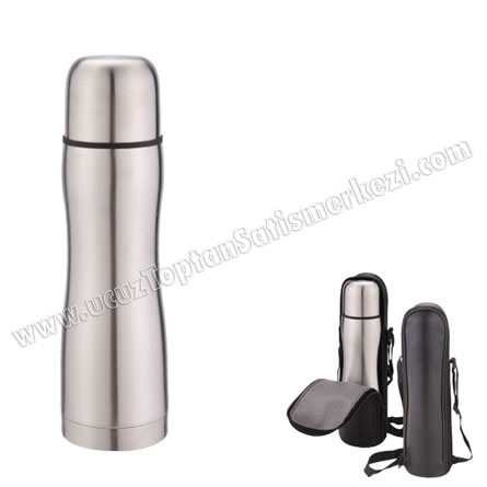 Toptan Çantalı Termos 500 mL - Metal GTM19-B Toptan Çantalı Termos 500 mL - Metal GTM19-B
