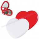 Toptan Kalp Makyaj Aynası Büyüteçli AAM10149