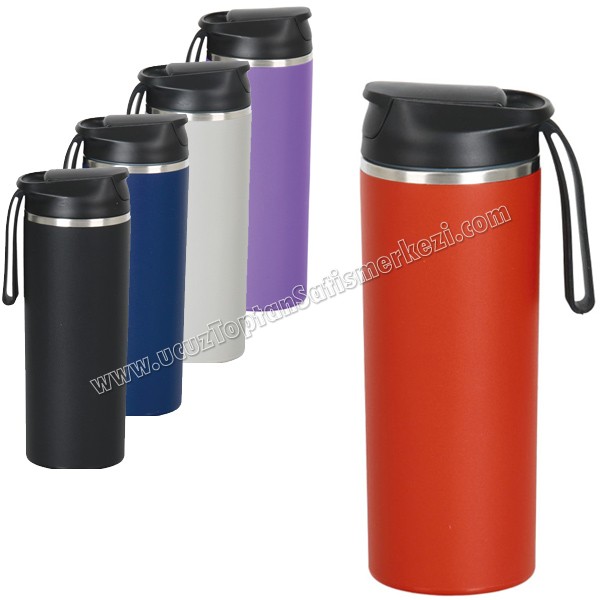 Toptan Kulpsuz Devrilmez Termos Bardak - Kupa - Mug 480 mL - Metal ATM21165 Toptan Kulpsuz Devrilmez Termos Bardak - Kupa - Mug 480 mL - Metal ATM21165