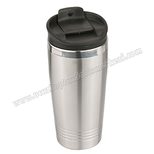 Toptan Kulpsuz Termos Bardak - Kupa - Mug 480 mL - Metal ATM21110