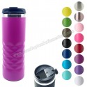 Toptan Kulpsuz Termos Bardak - Kupa - Mug 400 mL - Metal - Renkli ATM21170