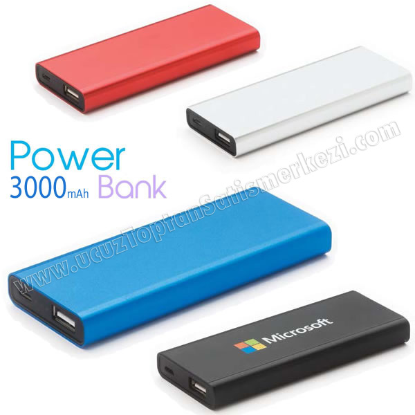 Toptan Metal PowerBank 3000 mAh APB3755