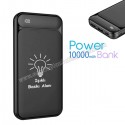 Toptan PowerBank 10000 mAh - Işıklı Baskı Alanı - 2 Çıkışlı APB3821