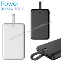 Toptan PowerBank 5000 mAh - Kendinden Kablolu APB3830