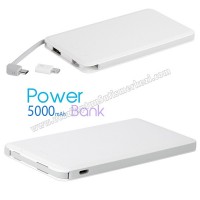 Toptan PowerBank 5000 mAh - Kendinden Kablolu APB3836