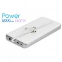 Toptan PowerBank 6000 mAh - Kendinden Kablolu APB3792