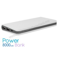 Toptan PowerBank 8000 mAh - 2 Çıkışlı APB3789