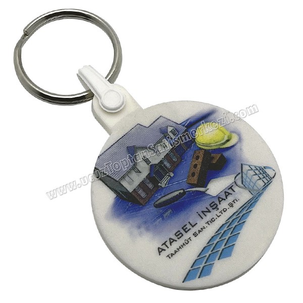 Toptan Silikon Anahtarlık - Beyaz AA7089 Toptan Silikon Anahtarlık - Beyaz AA7089