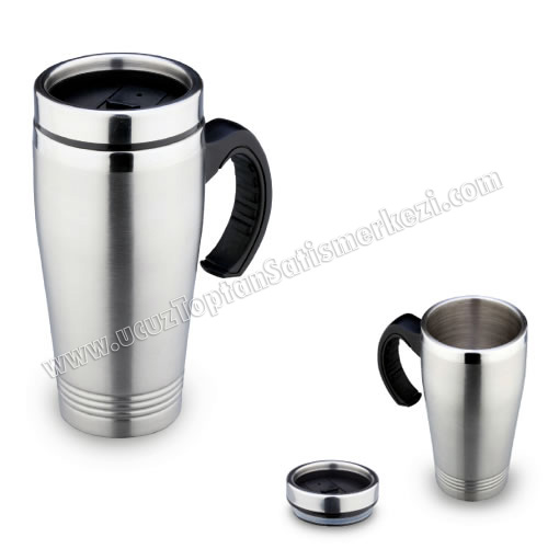 Toptan Termos Bardak - Kupa - Mug 420 mL - Metal ATM21009